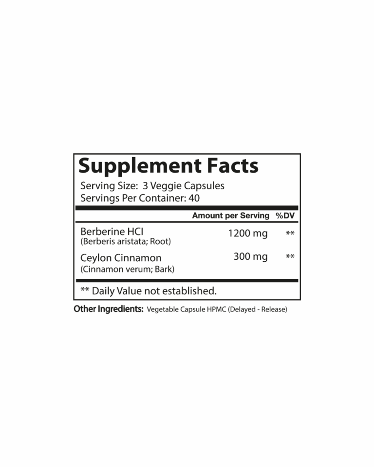 Atempo Natural Berberine | Blood Sugar, Cholesterol & Weight