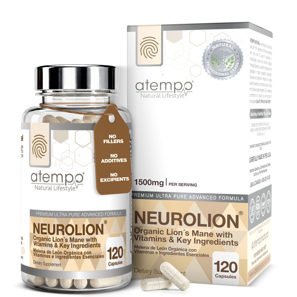 Atempo Natural NeuroLion | Focus, Memory & Cognitive Support