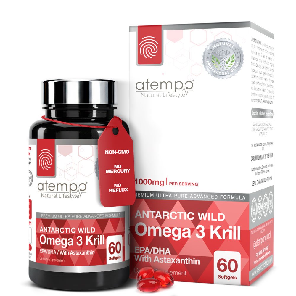 Atempo Natural Omega-3 Krill Oil | Heart & Inflammation