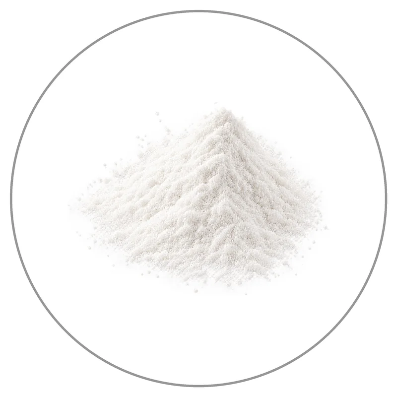 Photorealistic White Powder Mound