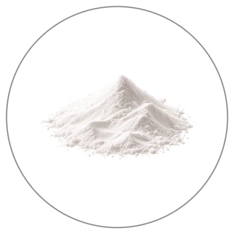Photorealistic White Powder Mound